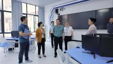 学校校长李雪斌到高等职业技术学院、附设中医学校（广西中医学校）开展调研