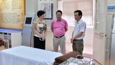 何刚亮总会计师到护理学院调研指导工作
