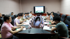 中马钦州产业园区管委会副主任莫福文一行来我校洽谈合作