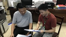 庞宇舟副书记检查指导高考招生录取工作