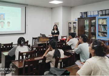 我平台（项目团队）举办本学期第四次入室培训