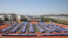 千企万岗进校园 勠力同心促就业——广西2025届中医药类高校毕业生就业双选会在我校举办