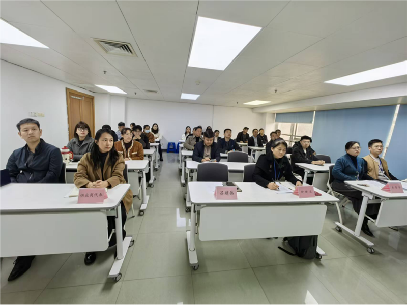 廉政约谈会现场